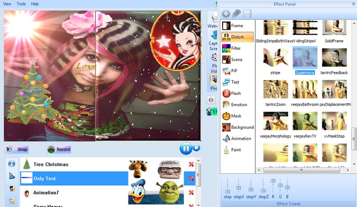 Webcam Effects 6.0 screenshot